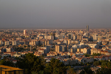 Obraz premium Konya city view in the afternoon