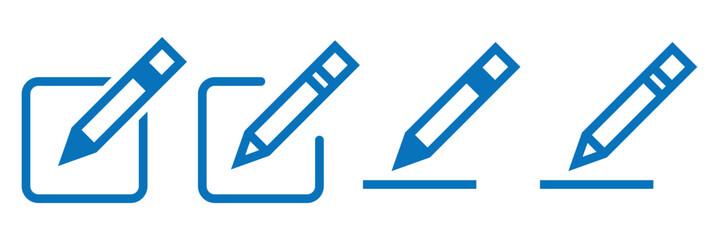 Edit icon logo design. edit document sign and symbol. edit text icon. pencil. sign up. Edit icons set. edit document sign and symbol. edit text icon. pencil. sign up. EPS 10. 