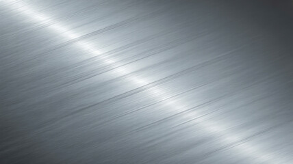 Fototapeta premium Metallic brushed steel texture background