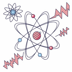 atom symbol icon
