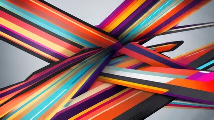 Abstract colorful shapes (2)