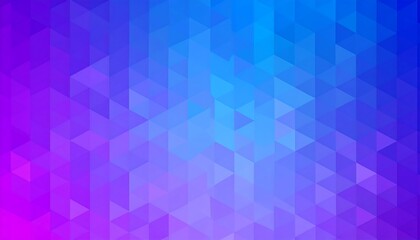 Abstract geometric pattern of vibrant triangles