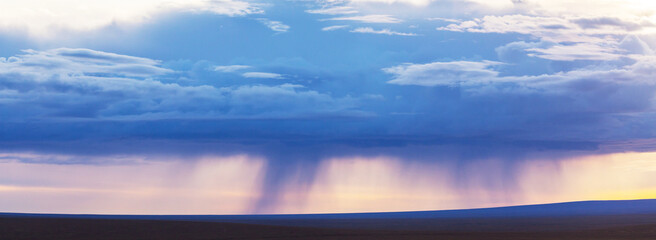 Rain in tundra