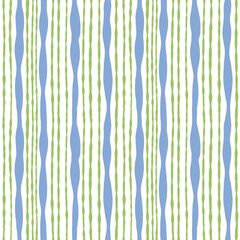 Striped Seamless Pattern with Wavy Lines For Textile Design, Digital Papers, and Creative Projects