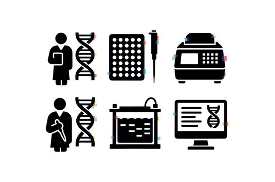 isolated backgond neticist DNA sequencer neticist ne microarray neticist PCR thermocycler neticist CRISPR kit neticist electrophoresis tank neticist nome database