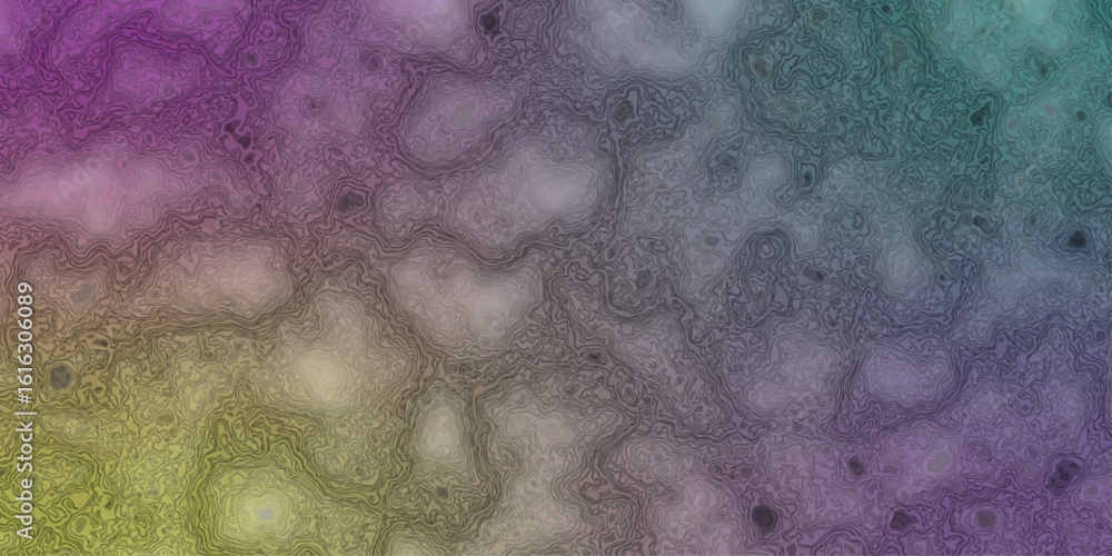Poster abstract watercolor background with space aquarelle painted azure gradient color splashing textured 