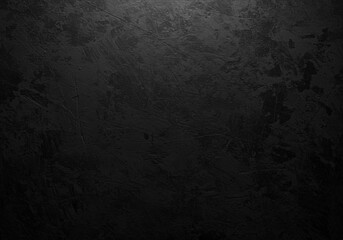 Obraz premium Black background grunge texture blackboard with black wallpaper scratch abstract dark backgrounds dusty grungy