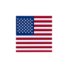 Fototapeta premium Authentic American Flag Symbolizing Freedom and National Pride Across the United States