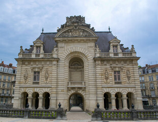 Lille, France - July 29, 2025 : beautiful view of the Porte de Paris