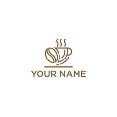 coffee logo vector
