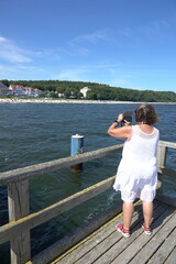 Seebrücke bei Bansin auf Usedom