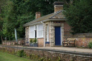 train station, old train station, museum, suffolk, uk
