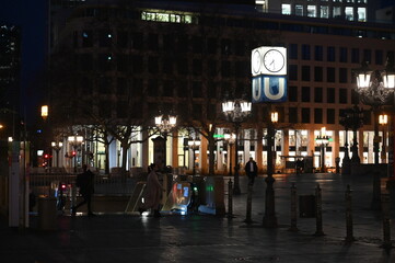 U-Bahn-Station in Frankfurt