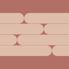 Minimalist Geometric Pattern with Rounded Rectangles