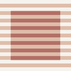 Geometric Striped Pattern with a Layered Square Design