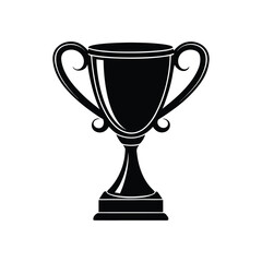 trophy cup vector illustration