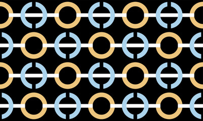 Seamless abstract geometric pattern. Vector Illustration.