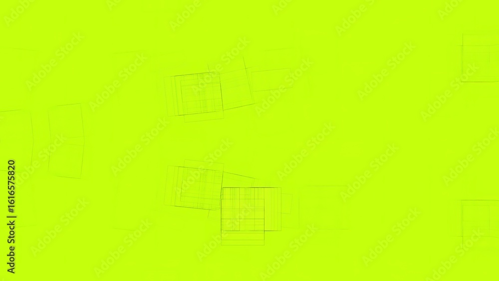 Poster a vibrant yellow abstract background with subtle geometric patterns and textures