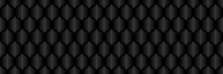 horizontal seamless blended grey to black pattern for design and background.