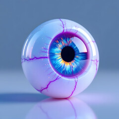 
Halloween Eye Shaped Candy Background