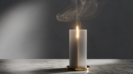 candle in the dark