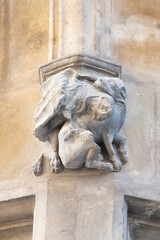 Karolinum, originally Collegium Carolinum, is the historical seat of Charles University in the building of its oldest university college, which was named after its founder, Charles IV.