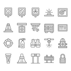 Security And Safety Sign Icon