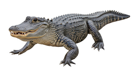 Isolated Alligator