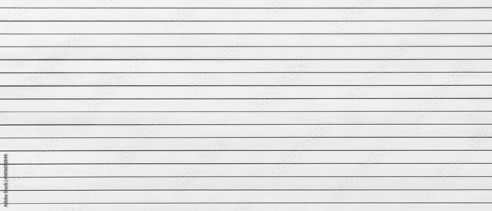 Poster white background with smooth horizontal painted boards as background for web banner page template de