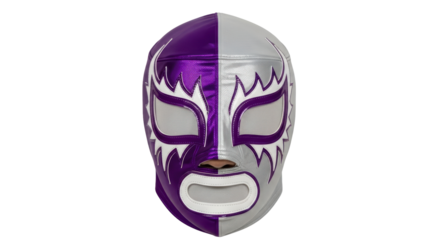 Isolated Lucha Libre Mask