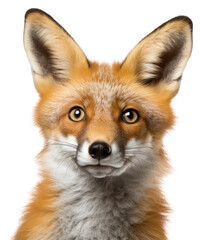 Fototapeta premium PNG Fox looking confused wildlife mammal animal.