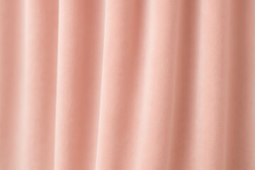 Soft Pink Fabric With Vertical Folds