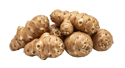 Isolated Sunchokes
