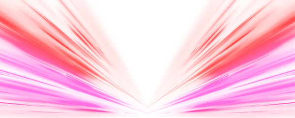Naklejka na ściany i meble Speed connection vector background. Light and stripes moving fast over dark background. Racing cars dynamic flash effects city road with long exposure night ligh. Vector PNG. 