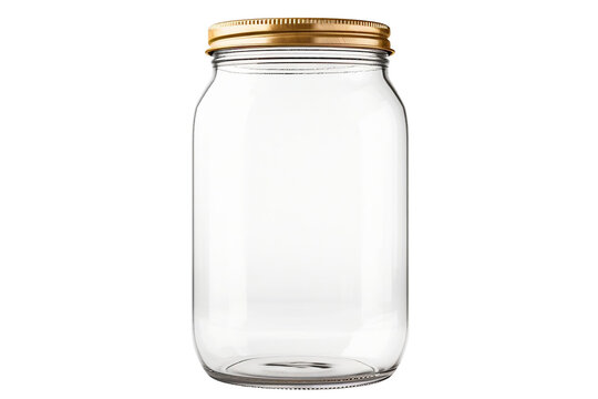 Unused jar suitable for homemade goods