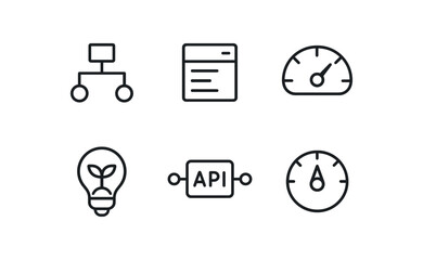 straight perfect stroke icon mono icons style isolated possibility scenario chart possibility option menu possibility probability gau possibility seed idea possibility API endpoint