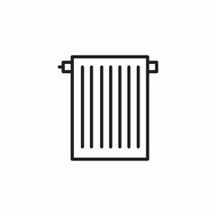 heating battery icon sign vector