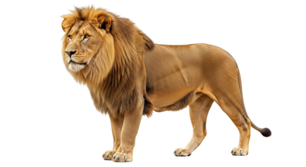 Isolated Lion
