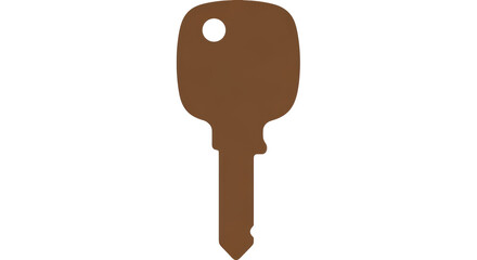 Isolated Old Key