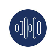 Sound Wave icon vector