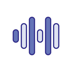 Sound Wave icon vector