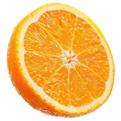 Close-up slice of orange
