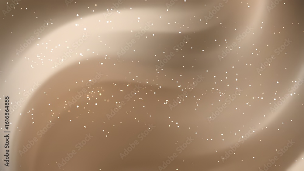Poster delicate swirling design with subtle sparkle.