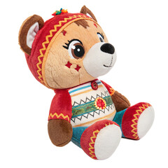 chicano plush toy, isolated PNG transparent background
