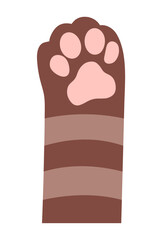Animal paw print collection