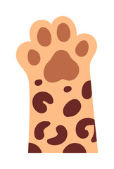 Animal paw print collection