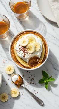 banoffee in a bowl