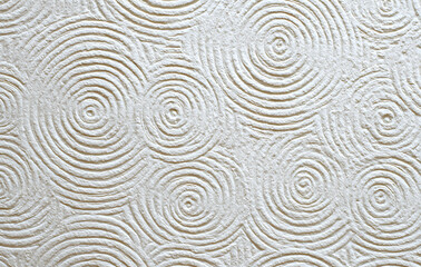 Beige and White Circular Texture Pattern Background