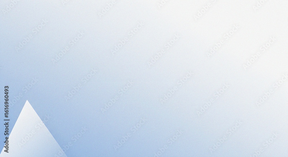Poster abstract triangle composition with gradient