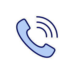 Call icon vector. telephone sign and symbol. phone icon. contact us